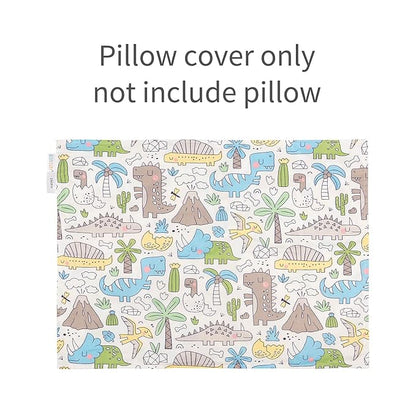 ALVABABY Toddler Pillow Cover Fits 13 x 18,12x 16 Kids Pillow 2 Pack Small Cotton Sleep Travel Pillowcases with Envelope Baby Children Pillowcase for Boys Girls Astronaut 2TPW14