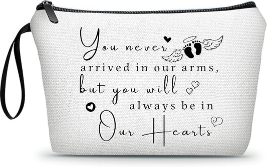 Miscarriage Gifts for Mothers,Pregnancy Loss Gifts for Mothers,Miscarriage Care Package,Small Cosmetic Bag Makeup Organizer,Baby Loss Memorial Gifts,Surgery Recovery Gifts for Women
