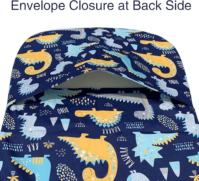Premium Cotton Bassinet Sheets, Fit for Halo Bassinest Swivel Sleeper, 2 Pack Hourglass Bassinet Mattress Sheet Set for Baby Boys, Soft Breathable Safe, Dinosaur & Stars