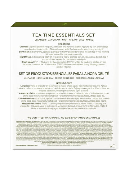 Earth To Skin Tea Time Essentials Set