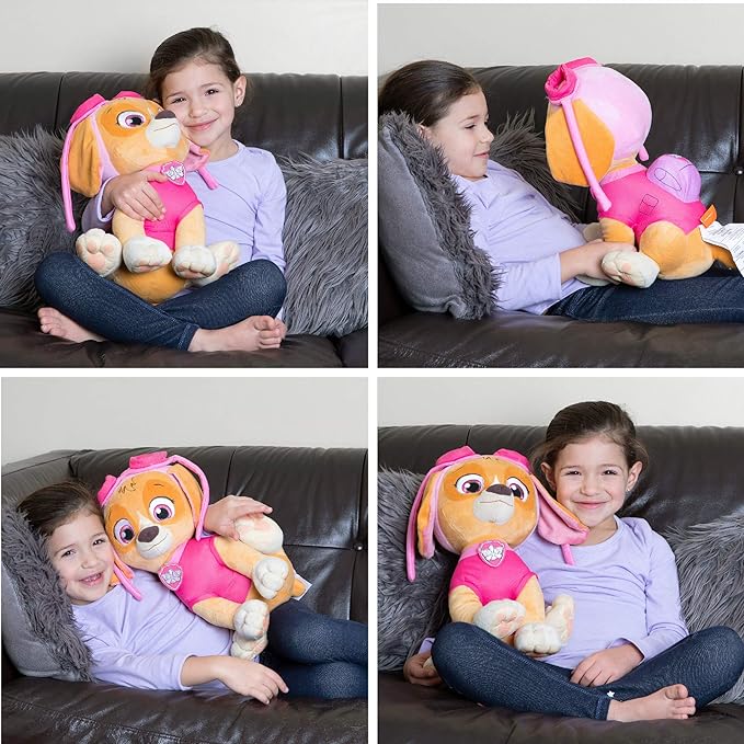 Paw Patrol Skye Kids Bedding Super Soft Plush Cuddle Pillow Buddy, One Size, (Official) Nickelodeon Product By Franco